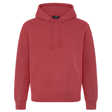 Adult Garment Dye Hoodie Chili (GDH-100)